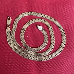 14k Yellow Gold Gold Chain Necklace 22”